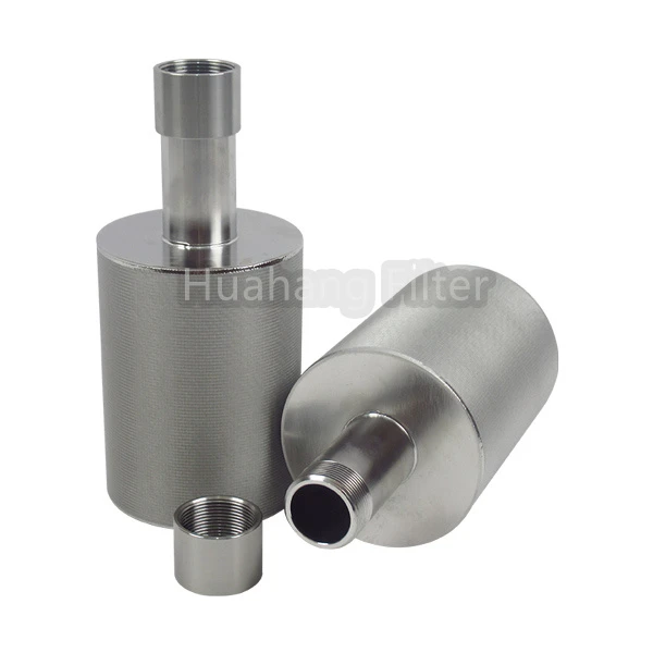 316L سینٹرڈ میش فلٹر عنصر 133x180